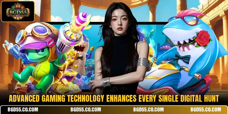Advanced gaming technology enhances every single digital hunt