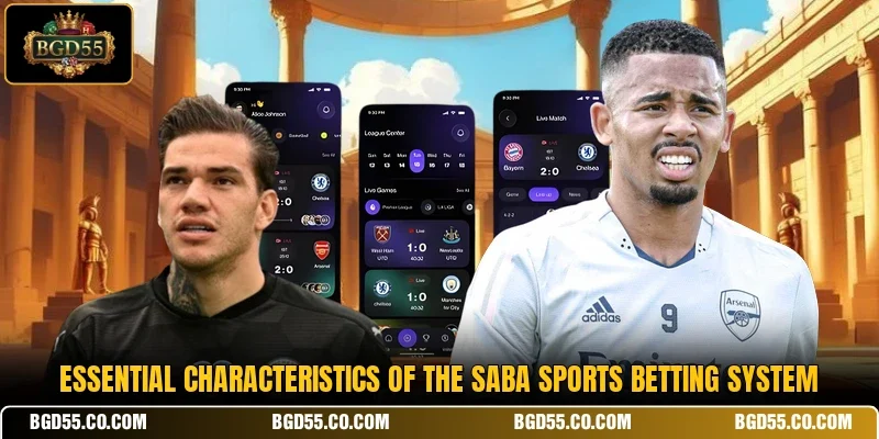 Essential characteristics of the SABA Sports betting system