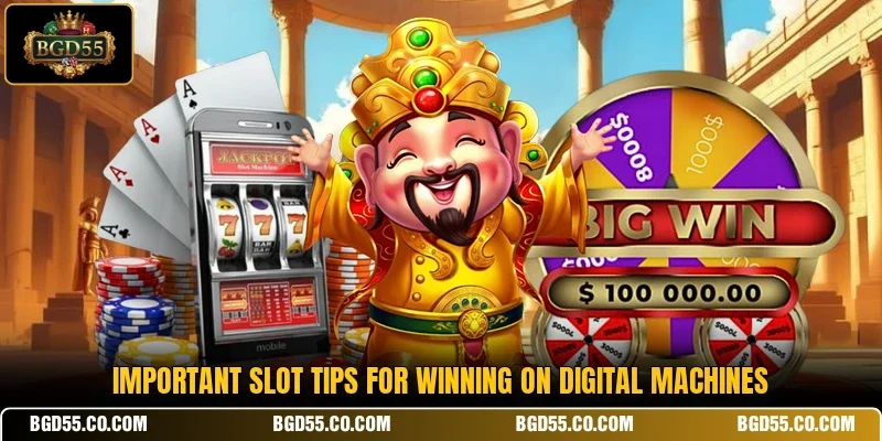 Important Slot Tips for winning on digital machines