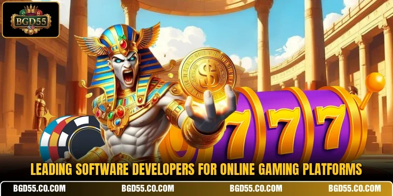 Leading software developers for online gaming platforms