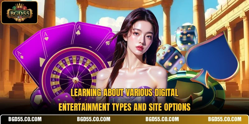 Learning about various digital entertainment types and site options