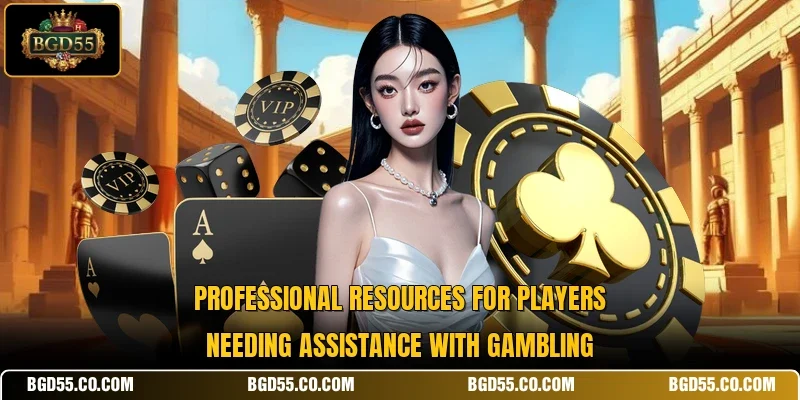 Professional resources for players needing assistance with gambling