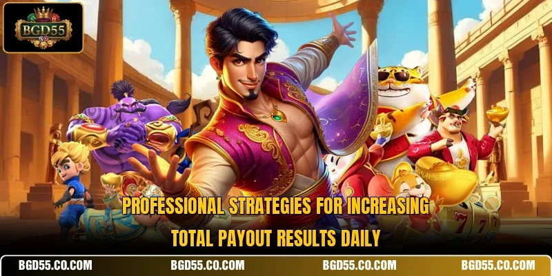 Professional strategies for increasing total payout results daily