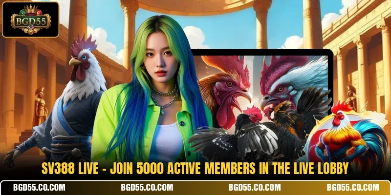 SV388 Live - Join 5000 Active Members In The Live Lobby