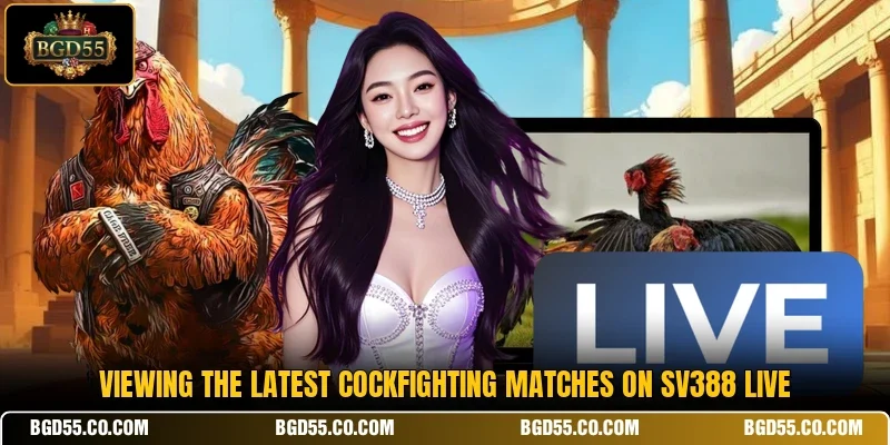Viewing the latest cockfighting matches on SV388 live